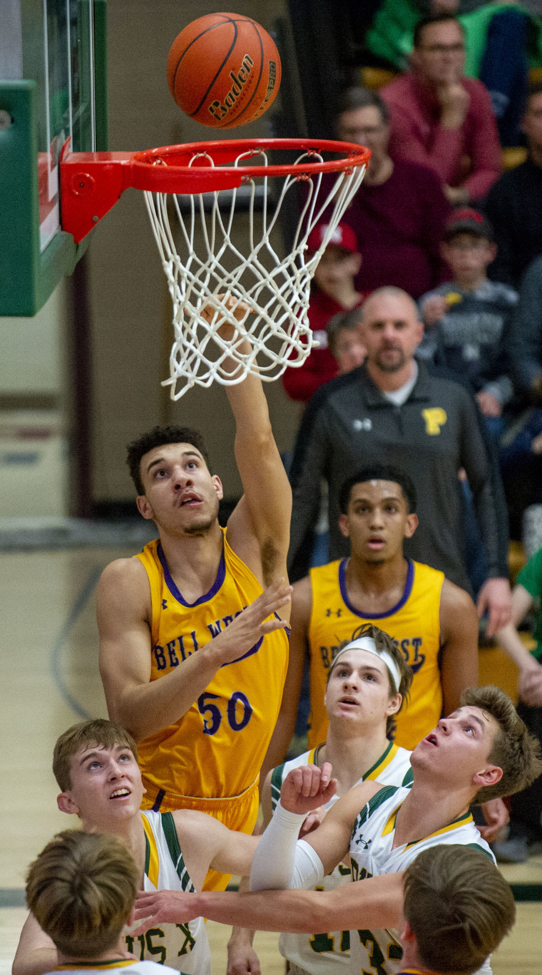 Bellevue West vs. Lincoln Pius X Basketball, 1.16